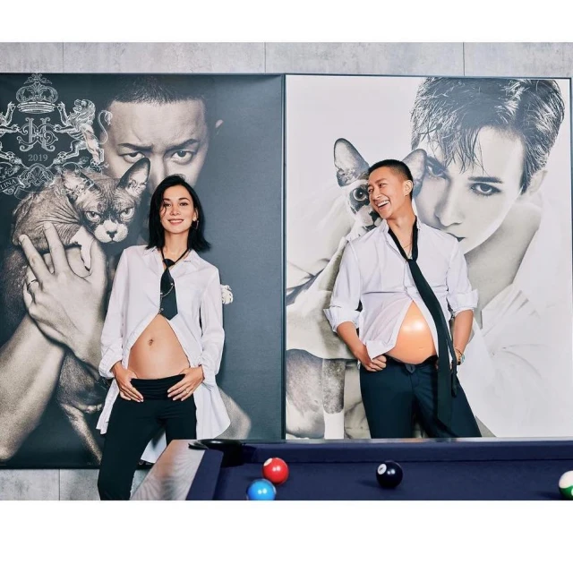 曬一家三口照宣布當爸喜訊　韓庚：你好，我們的寶貝