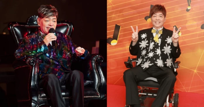 坐輪椅開唱被女星評「慘不忍睹」　69歲張偉文怒反擊