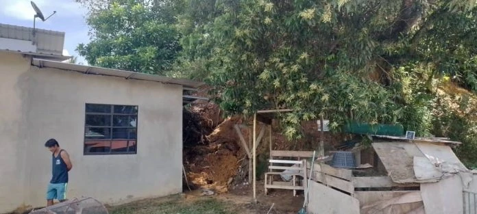 山泥傾瀉土崩 殃及民宅廚房