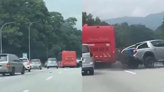 私人巴士疑因故障馬國公路失控 橫衝直撞釀11車連環車禍