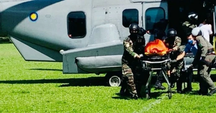 失聯直升機機師尋獲　送院後不治遺體送太平間