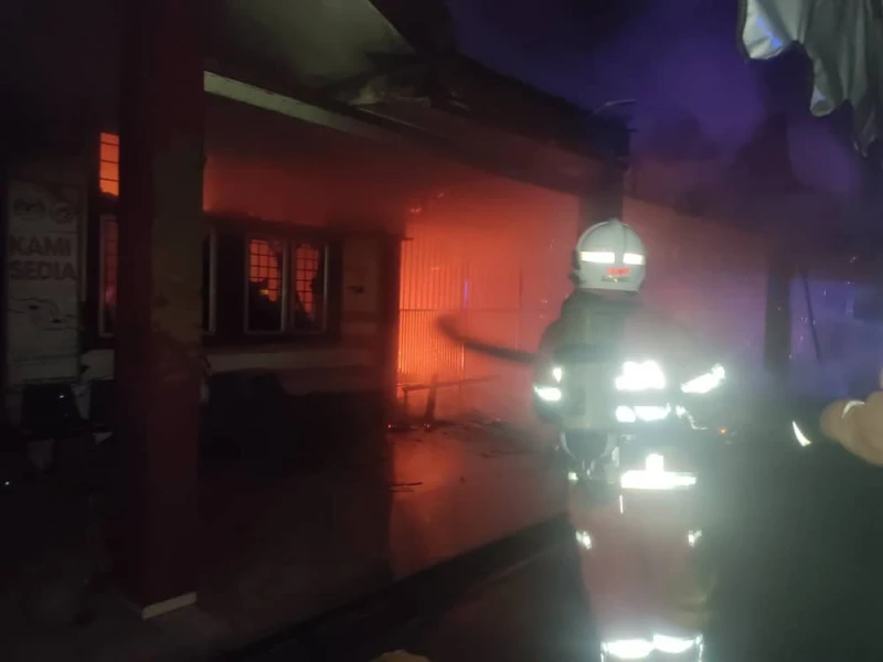 沙白安南一城鄉診所大火　所幸無人傷亡