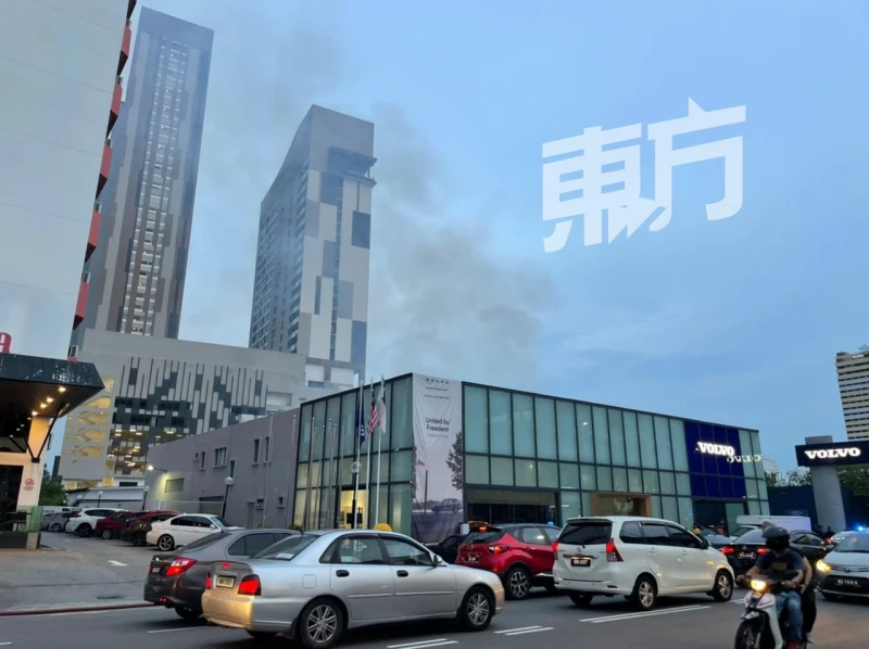 敦斯里拉囊路工人宿舍失火　全數燒毀未釀傷亡