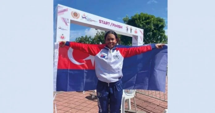 【馬運會】柔佛腳車女騎手西蒂諾阿比達　奪得本屆賽會首金