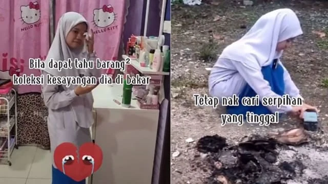 不滿女兒哈韓 馬國父親燒毀偶像珍藏品