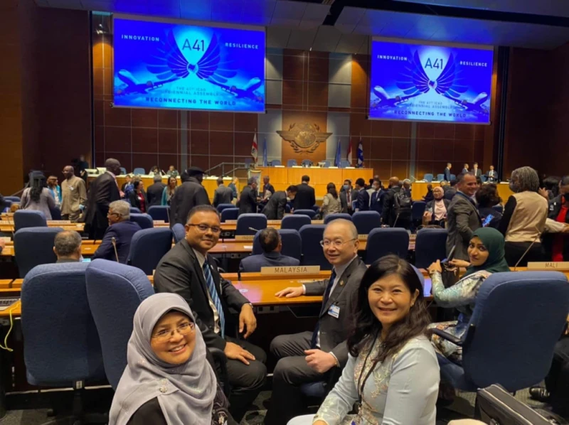 承諾落力航空發展 大馬尋求連任國際民航組織理事