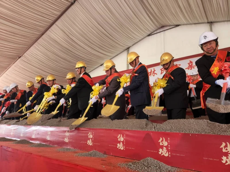 仙境古城建「宗祠街」 大馬林氏宗祠料2年內竣工