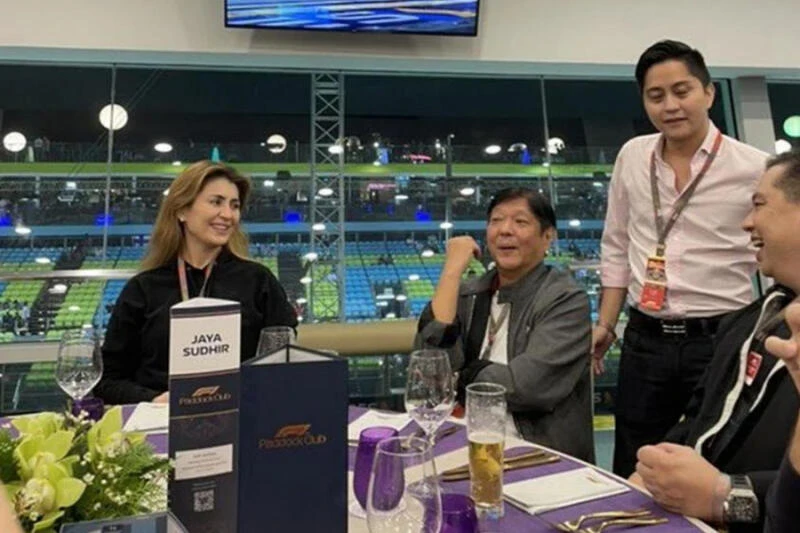 出席F1的大人物真不少：一位國內刮颱風悄悄來，另一位回家得解散國會