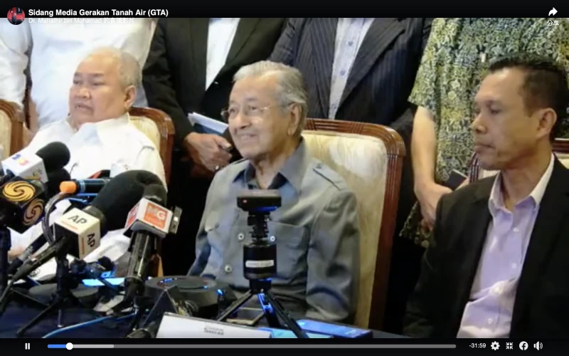 97歲馬哈迪 高齡再戰蘭卡威國席