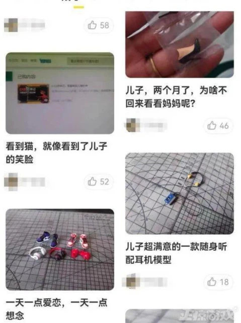 感人!母親為過世兒子玩遊戲,還自學建模,網友:心軟看不得這個