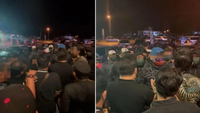 【大馬選舉】扔擲炮竹肢體衝突！MUDA晚宴遭不明人士鬧場