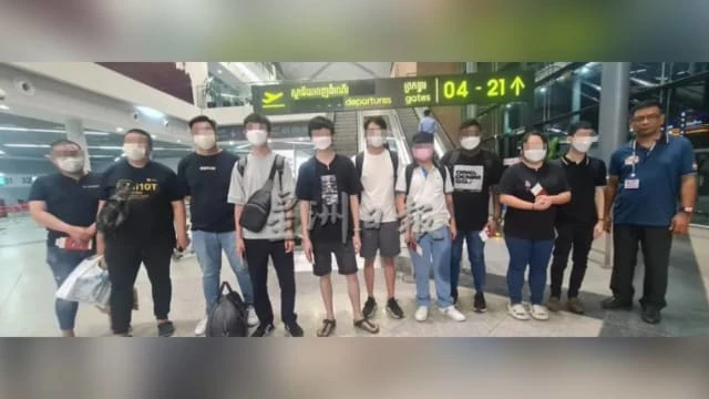 再十名馬國獲救「豬仔」返回馬來西亞  58人扣押等待驅逐 