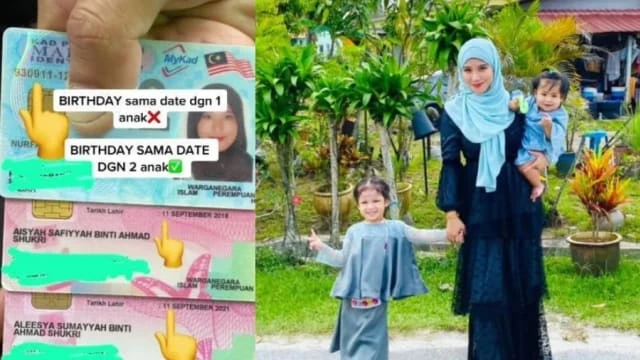 丈夫算好「造人」時機 母女三人同月同日生