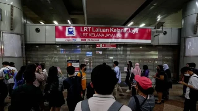 吉隆坡輕快鐵線故障 16個站停運七天