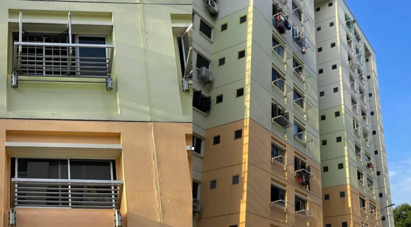 組屋晾衣架進化了好幾代　始終無法兩全其美