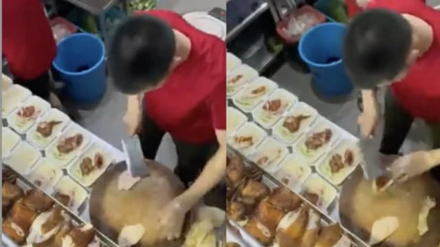 馬國雞飯攤一塊雞胸分三盤飯 網民：難怪覺得「肉少少」