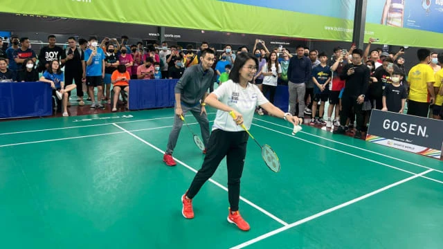 準備全馬「跑透透」？李宗偉「亮相」 國陣候選人活動