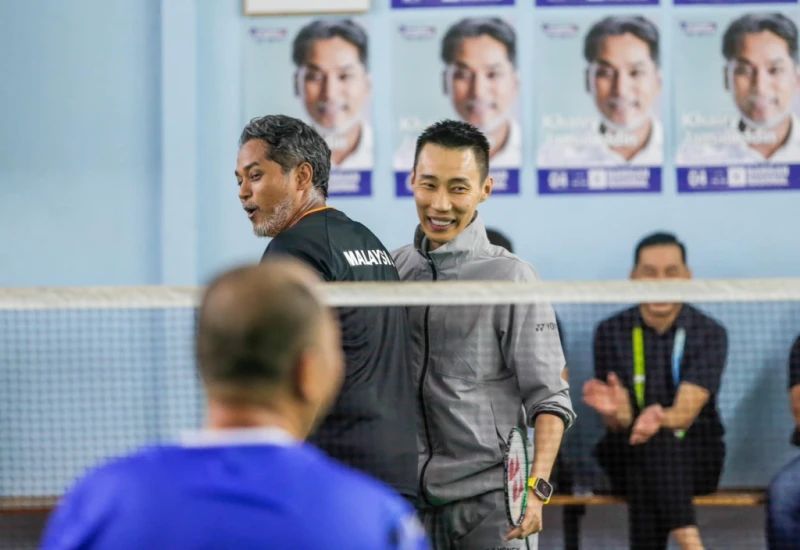 「誰找我推廣羽球都行」 李宗偉否認為國陣助選