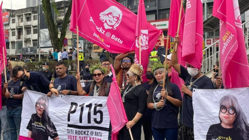 【大馬選舉】遭網絡抹黑 西蒂卡欣已報警處理