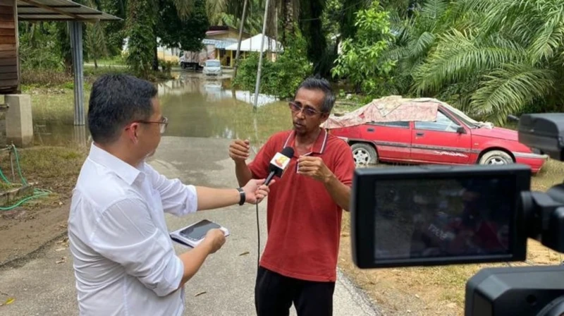 【相冊】幕後花絮：新傳媒中文新聞與時事組記者 全馬了解選情