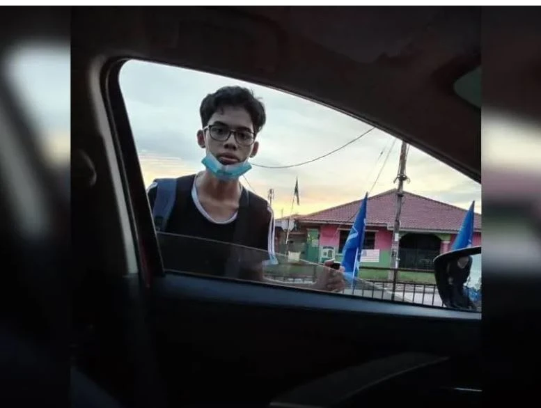 車票賣光難不倒他 18歲「首投族」決心從檳城徒步回吉蘭丹老家