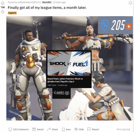 一個月後 《守望2》玩家終於拿到了應得的獎勵