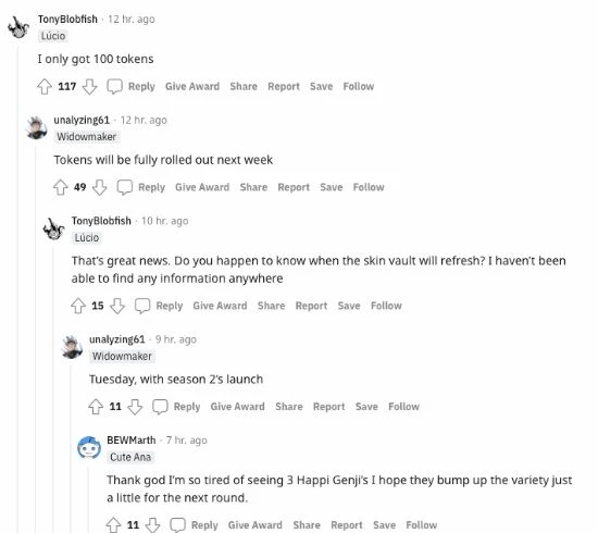 一個月後 《守望2》玩家終於拿到了應得的獎勵