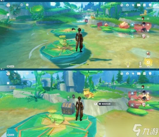 原神 V4.8攻略   希穆蘭卡第一階段寶箱全部點位圖