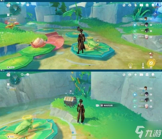 原神 V4.8攻略   希穆蘭卡第一階段寶箱全部點位圖