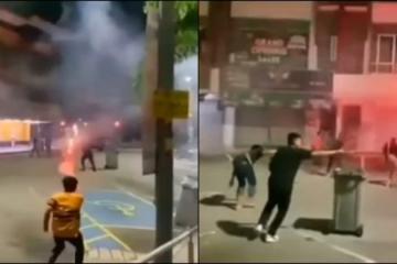 疑慶開齋展開「煙花混戰」   警方逮捕10人助查