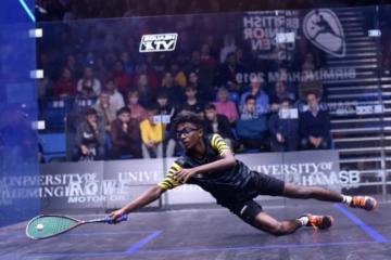 阿米山吉拉期望進入國家隊前　贏得英國青少年壁球公開賽冠軍