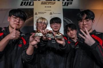 .《LOL》T1 3：1 TES電競世界盃奪冠 Faker拿下FMVP