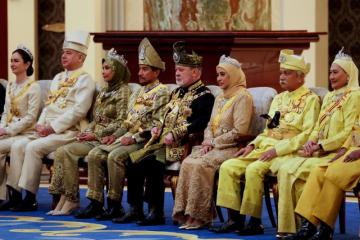 大馬元首登基大典儀式莊嚴　秉承統治者傳統禮儀