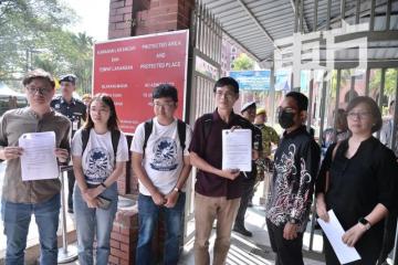 趙明福民主促進會向IPCC呈函　要求查警暴力對待「正義之行」成員並索償