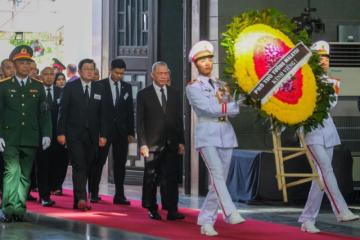 法迪拉代表大馬政府出席越共中央總書記阮富仲國葬