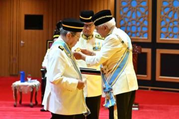 林吉祥受封「拿督斯里烏達瑪」勛銜　林冠英：感謝肯定為父親人生錦上添花