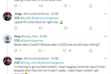 Insomniac工作室表示 《漫威蜘蛛俠2》依舊計劃在2023年推出