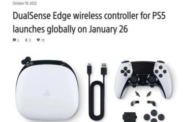 PS5全新「精英」手柄明年1月26日發售 國行售價1599