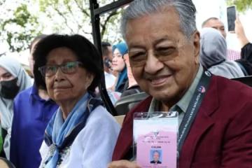 蘭卡威國席五角戰 馬哈迪：這應該是我最後一次參選