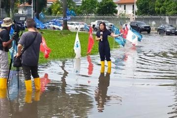 【相冊】大選進入倒數計時 各地選情仍未熱起來