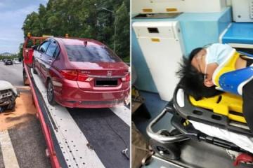 【採訪手記 | 蔡佑霞】在馬國大選遇上驚魂車禍