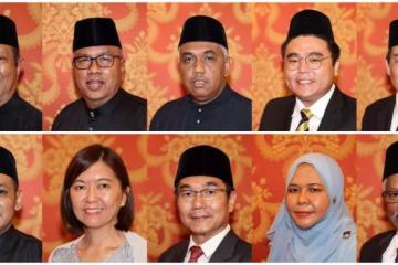 【大馬選舉】霹州行政議員宣誓 火箭4人公正黨2人