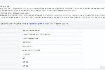 《街頭霸王6》韓國通過分級 卡普空或將近期公布發售日