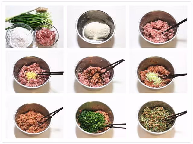 一步一步學做   各種“帶餡兒”的主食做法