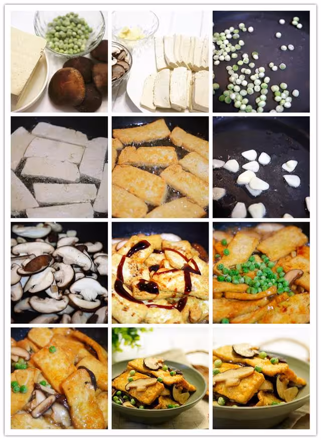 一塊豆腐的N種做法  家常版豆腐宴