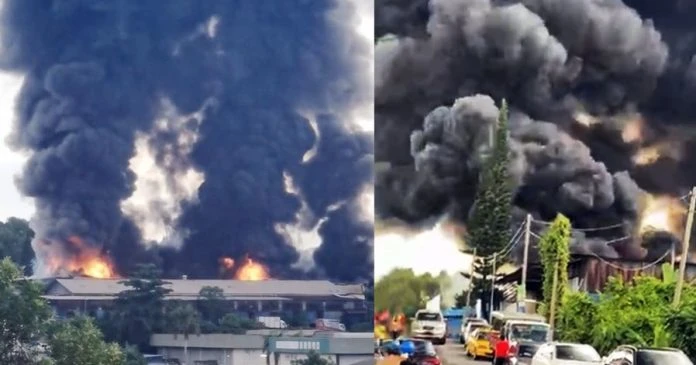 開齋節火魔光顧鋁合金工廠　濃煙直衝天際情況駭人