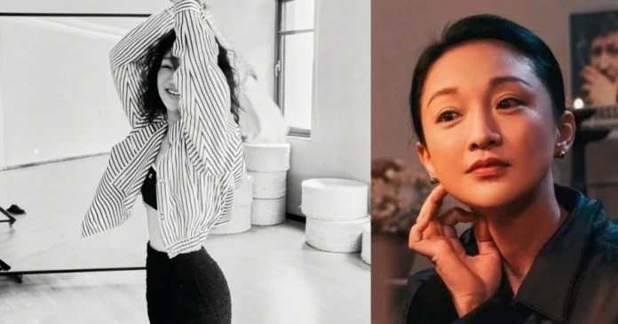 時尚照露出超纖細蠻腰 47歲周迅狀態絕佳