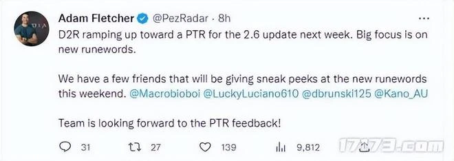 《暗黑2》第三賽季PTR下周開放 《火炬之光：無限》國服獲版號