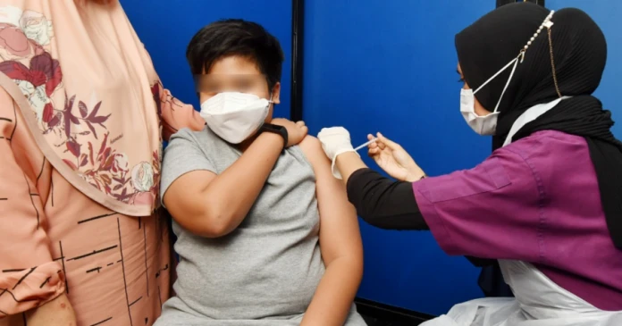大馬超過86萬名兒童完成新冠疫苗接種