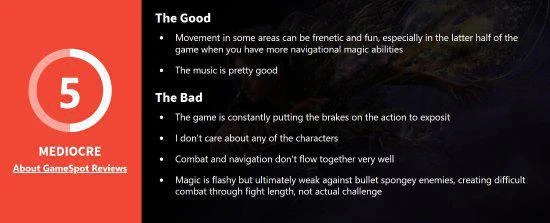 《Forspoken》GS 5分：戰鬥無聊 遊戲體驗較差！